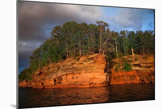 Cliffs Of Apostle Islands National Lakeshore-Steve Gadomski-Mounted Photographic Print