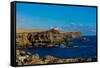 Cliffs of Espanola Island, Galapagos Islands, UNESCO World Heritage Site, Ecuador, South America-Laura Grier-Framed Stretched Canvas