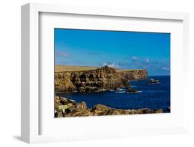 Cliffs of Espanola Island, Galapagos Islands, UNESCO World Heritage Site, Ecuador, South America-Laura Grier-Framed Photographic Print