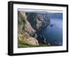 Cliffs of Hermaness National Nature Reserve, Unst, Shetland Islands, Scotland, UK-Patrick Dieudonne-Framed Photographic Print