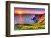 Cliffs of Moher at Sunset, Co. Clare, Ireland-Patryk Kosmider-Framed Photographic Print