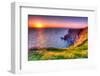 Cliffs of Moher at Sunset, Co. Clare, Ireland-Patryk Kosmider-Framed Photographic Print