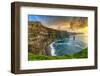 Cliffs of Moher at Sunset, Co. Clare, Ireland-Patryk Kosmider-Framed Photographic Print