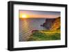 Cliffs of Moher at Sunset in Co. Clare, Ireland-Patryk Kosmider-Framed Photographic Print