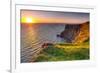 Cliffs of Moher at Sunset in Co. Clare, Ireland-Patryk Kosmider-Framed Photographic Print