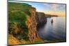 Cliffs of Moher at Sunset - Ireland-Patryk Kosmider-Mounted Photographic Print