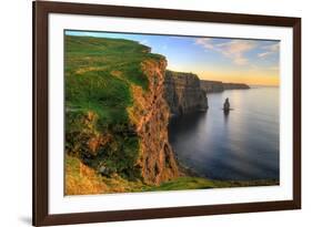 Cliffs of Moher at Sunset - Ireland-Patryk Kosmider-Framed Photographic Print