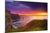 Cliffs of Moher Clare Ireland-null-Mounted Premium Giclee Print