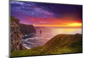 Cliffs of Moher Clare Ireland-null-Mounted Art Print