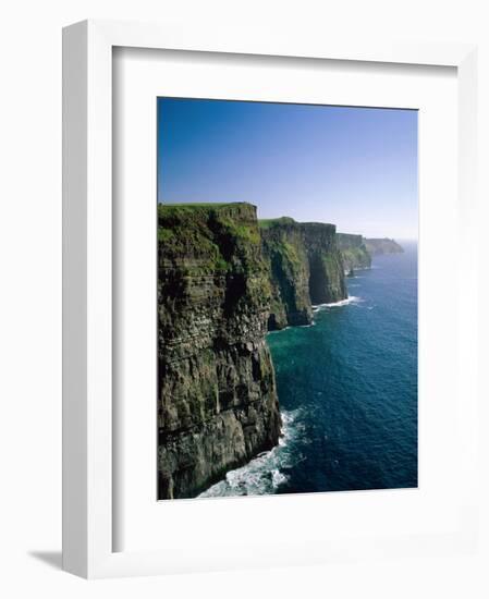 Cliffs of Moher, County Clare, Ireland-Steve Vidler-Framed Photographic Print