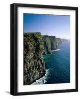 Cliffs of Moher, County Clare, Ireland-Steve Vidler-Framed Photographic Print