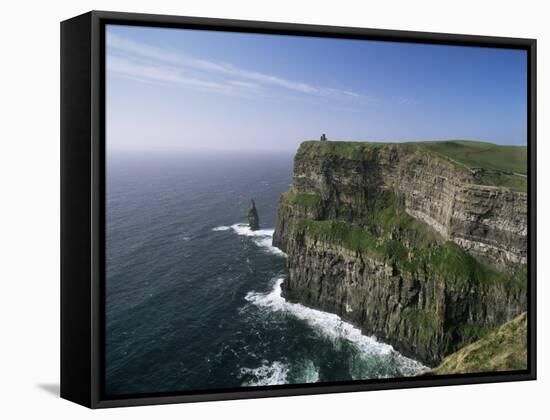 Cliffs of Moher, County Clare, Munster, Eire (Republic of Ireland)-Hans Peter Merten-Framed Stretched Canvas