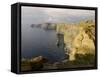 Cliffs of Moher, County Clare, Munster, Republic of Ireland (Eire), Europe-Gary Cook-Framed Stretched Canvas