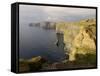 Cliffs of Moher, County Clare, Munster, Republic of Ireland (Eire), Europe-Gary Cook-Framed Stretched Canvas