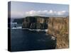 Cliffs of Moher, Rising to 230M in Height, O'Brians Tower and Breanan Mor Seastack, County Clare-Gavin Hellier-Stretched Canvas
