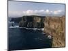 Cliffs of Moher, Rising to 230M in Height, O'Brians Tower and Breanan Mor Seastack, County Clare-Gavin Hellier-Mounted Photographic Print