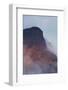 Cliffs of Stac Pollidh in Cloud and Mist, in Evening Light. Cairngorms Np, Scotland, July-Fergus Gill-Framed Photographic Print