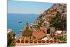 Cliffs of the Almafi Coast Italy-null-Mounted Photo