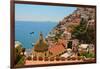 Cliffs of the Almafi Coast Italy-null-Framed Photo