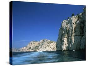 Cliffs of the Calanques, Near Cassis, Bouches-Du-Rhone, Cote D'Azur, Provence, France-Tomlinson Ruth-Stretched Canvas