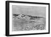 Cliffs of the Igharghar, Taken from the North of Temassinin, C1890-Armand Kohl-Framed Giclee Print