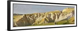 Cliffs of Volterra-Elihu Vedder-Framed Giclee Print