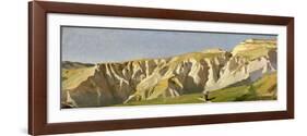 Cliffs of Volterra-Elihu Vedder-Framed Giclee Print