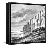 Cliffs of Yellow Earth on the Hoang-Ho, C1890-null-Framed Stretched Canvas