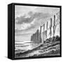 Cliffs of Yellow Earth on the Hoang-Ho, C1890-null-Framed Stretched Canvas