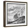 Cliffs of Yellow Earth on the Hoang-Ho, C1890-null-Framed Giclee Print