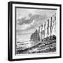 Cliffs of Yellow Earth on the Hoang-Ho, C1890-null-Framed Giclee Print