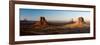 Cliffs on a Landscape, Monument Valley, Monument Valley Tribal Park, Utah, USA-null-Framed Photographic Print