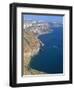 Cliffs on Basin of Caldera, Island of Santorini (Thira), Cyclades Islands, Greece-Sergio Pitamitz-Framed Photographic Print