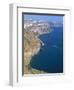 Cliffs on Basin of Caldera, Island of Santorini (Thira), Cyclades Islands, Greece-Sergio Pitamitz-Framed Photographic Print