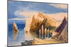 Cliffs on the North East Side of Point Lorenzo, Madeira-John Sell Cotman-Mounted Giclee Print