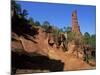 Cliffs Where Ochre was Once Mined, Roussillon, Provence, France-John Miller-Mounted Photographic Print