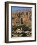 Cliffs with Empty Niche Where the Famous Carved Buddha Once Stood, Afghanistan, Bamiyan Province,-Jane Sweeney-Framed Photographic Print