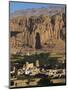 Cliffs with Empty Niche Where the Famous Carved Buddha Once Stood, Afghanistan, Bamiyan Province,-Jane Sweeney-Mounted Photographic Print