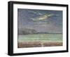 Cliffs with Setting Sun-Maxime Emile Louis Maufra-Framed Giclee Print