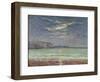 Cliffs with Setting Sun-Maxime Emile Louis Maufra-Framed Giclee Print