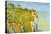 Cliffs-Claude Monet-Stretched Canvas