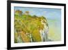 Cliffs-Claude Monet-Framed Art Print