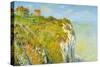 Cliffs-Claude Monet-Stretched Canvas