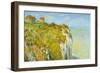 Cliffs-Claude Monet-Framed Art Print