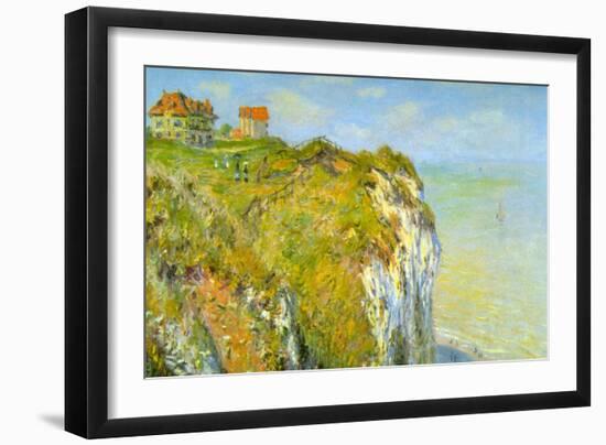 Cliffs-Claude Monet-Framed Art Print