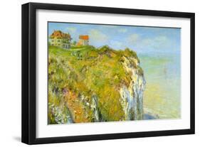 Cliffs-Claude Monet-Framed Art Print