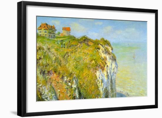 Cliffs-Claude Monet-Framed Art Print