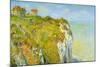 Cliffs-Claude Monet-Mounted Art Print