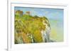 Cliffs-Claude Monet-Framed Art Print