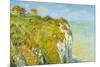 Cliffs-Claude Monet-Mounted Art Print